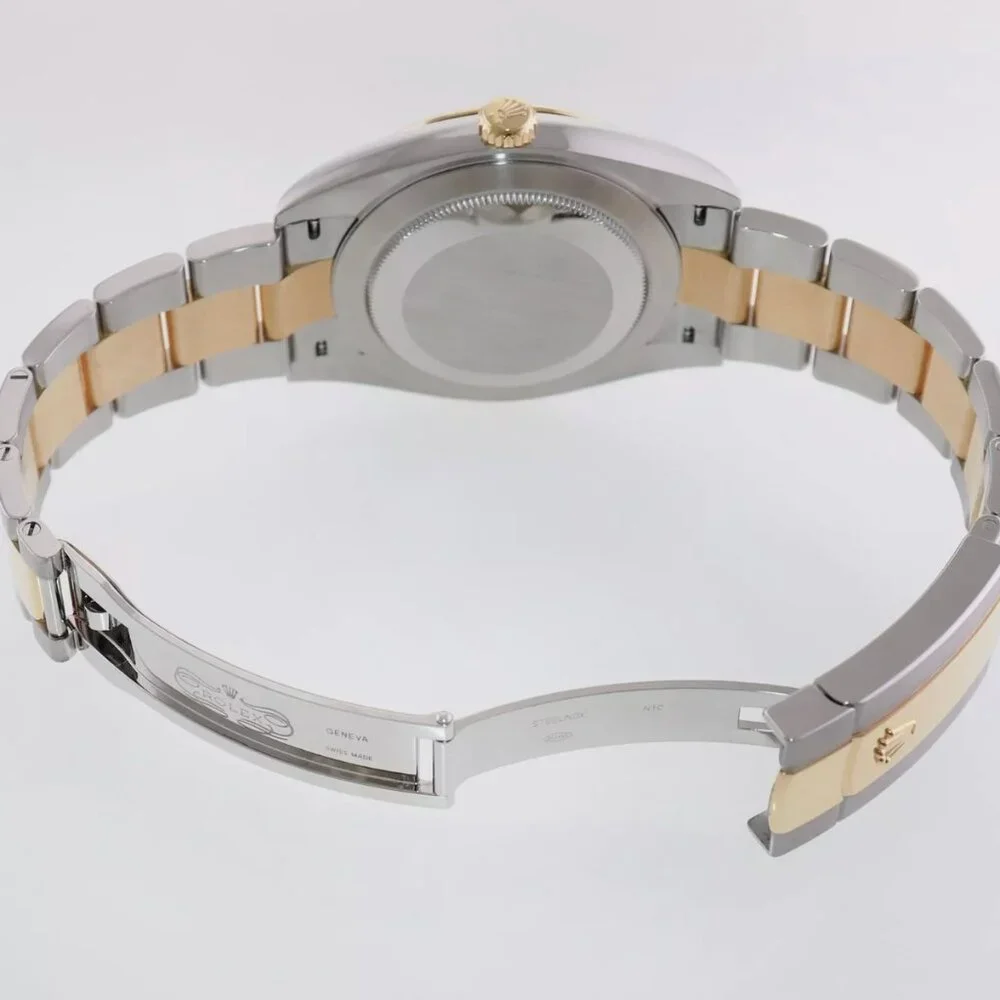 MINT Rolex Champagne 41mm Diamond Watch